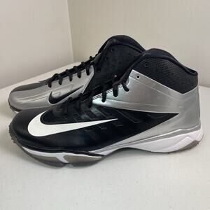 Nike Mens Size 12.5 Turf Football Cleats Vapor Pro 3/4 Nubby New Open 527878-010